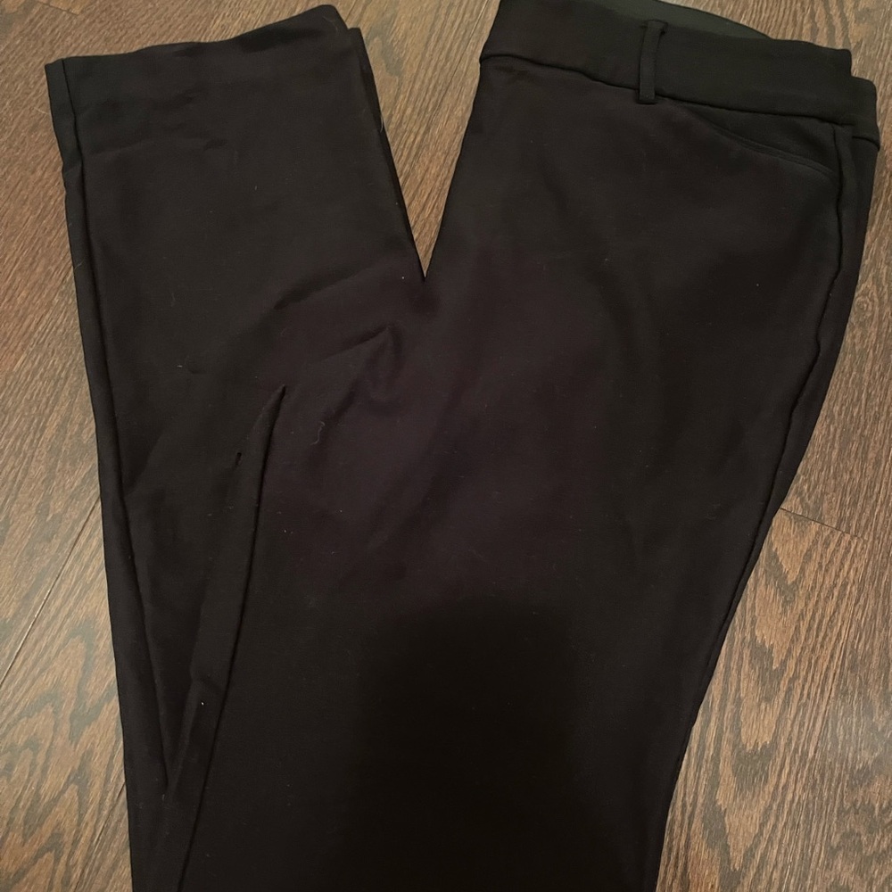 Ricki's Black Dress Pants Elegant Straight-Leg Design